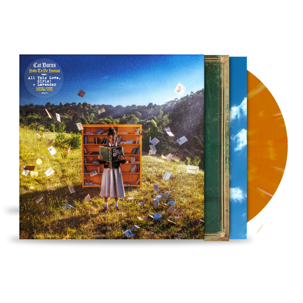 Cat Burns - How to be Human | Exclusive Orange Splatter Vinyl + Signed Art Card